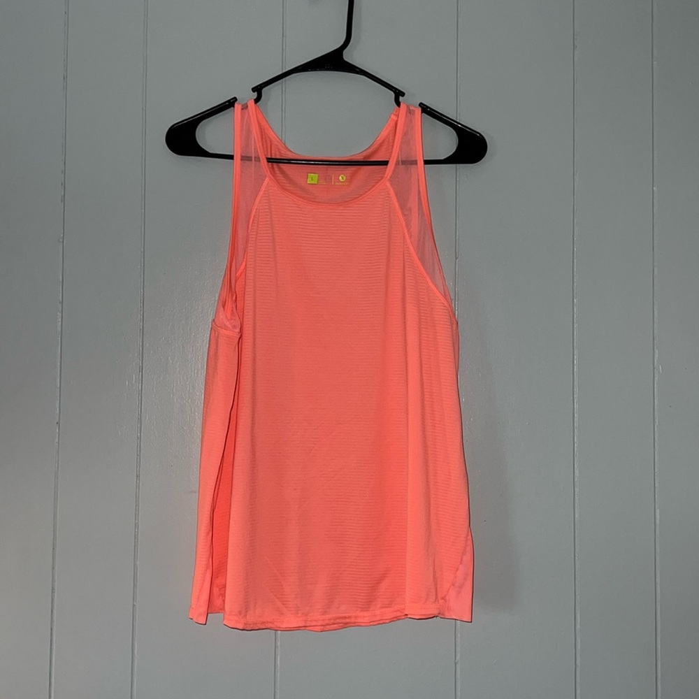 Neon workout tank